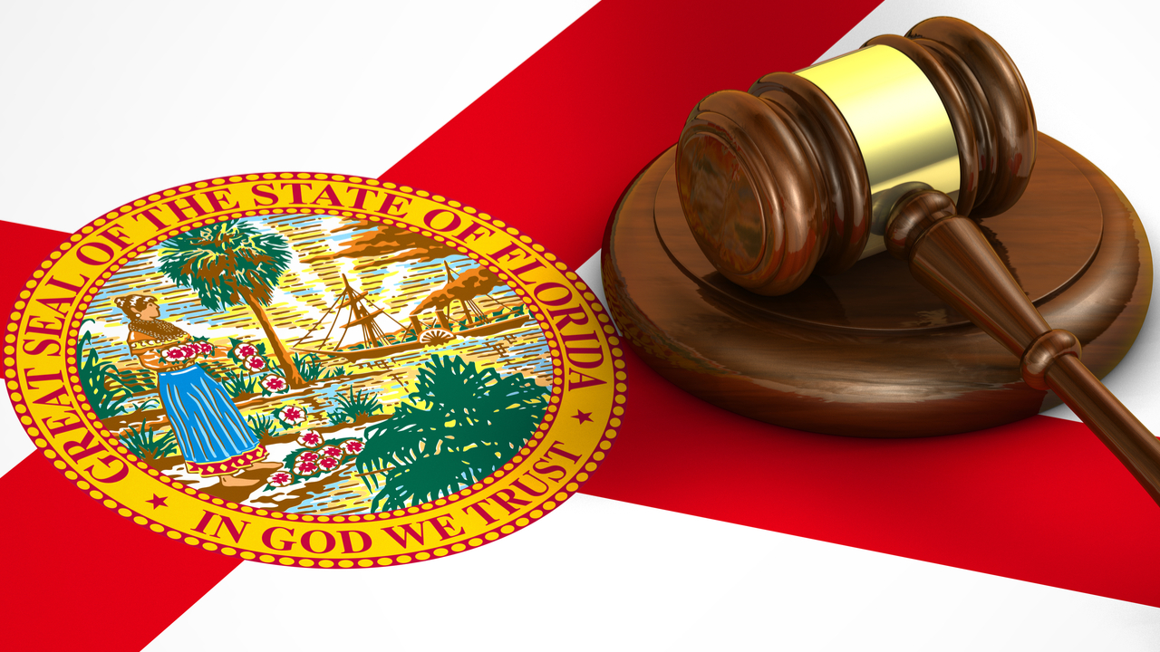 florida legislature gavel flag