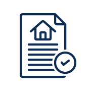 contract and check icon