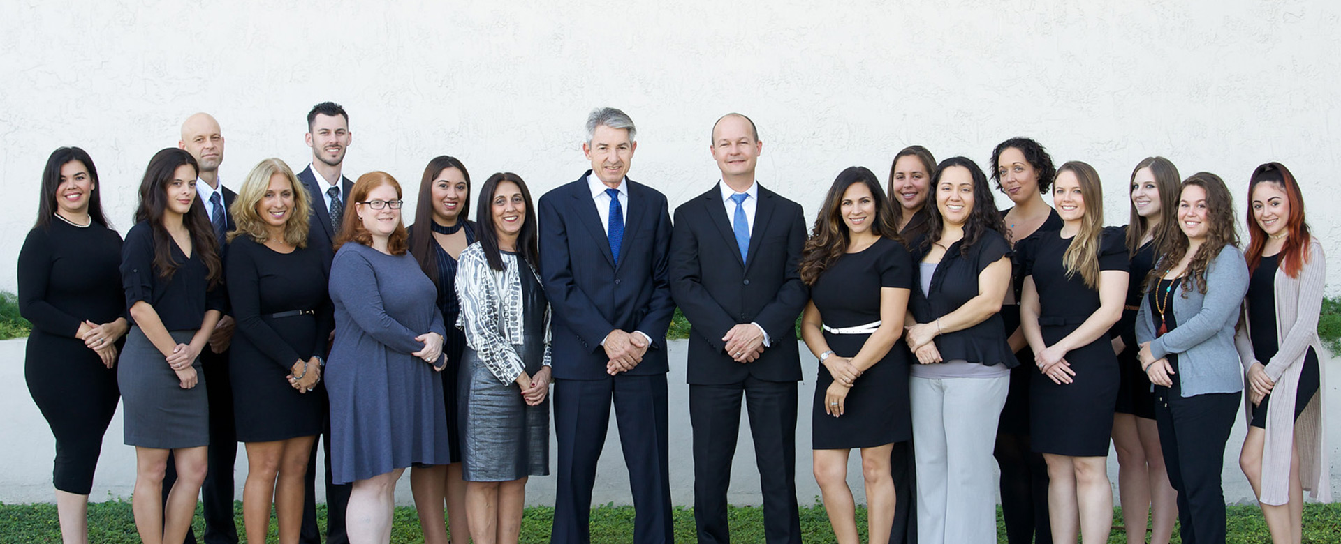Group posing for picture